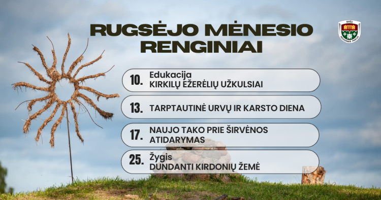 Rugsėjo mėnesio renginiai